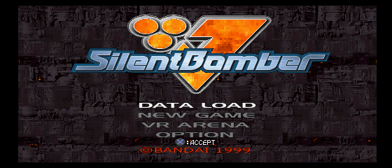 Silent Bomber Title Screen